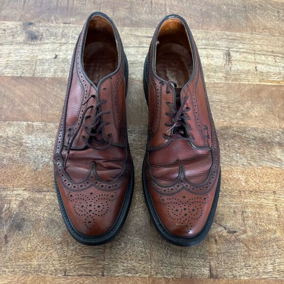 Vintage DEXTER punched heavy wingtip oxfords 10 C main image 8
